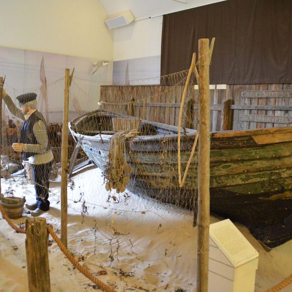 Gilleleje Museum 2 Vasketøjet vaskes med sæbespåner