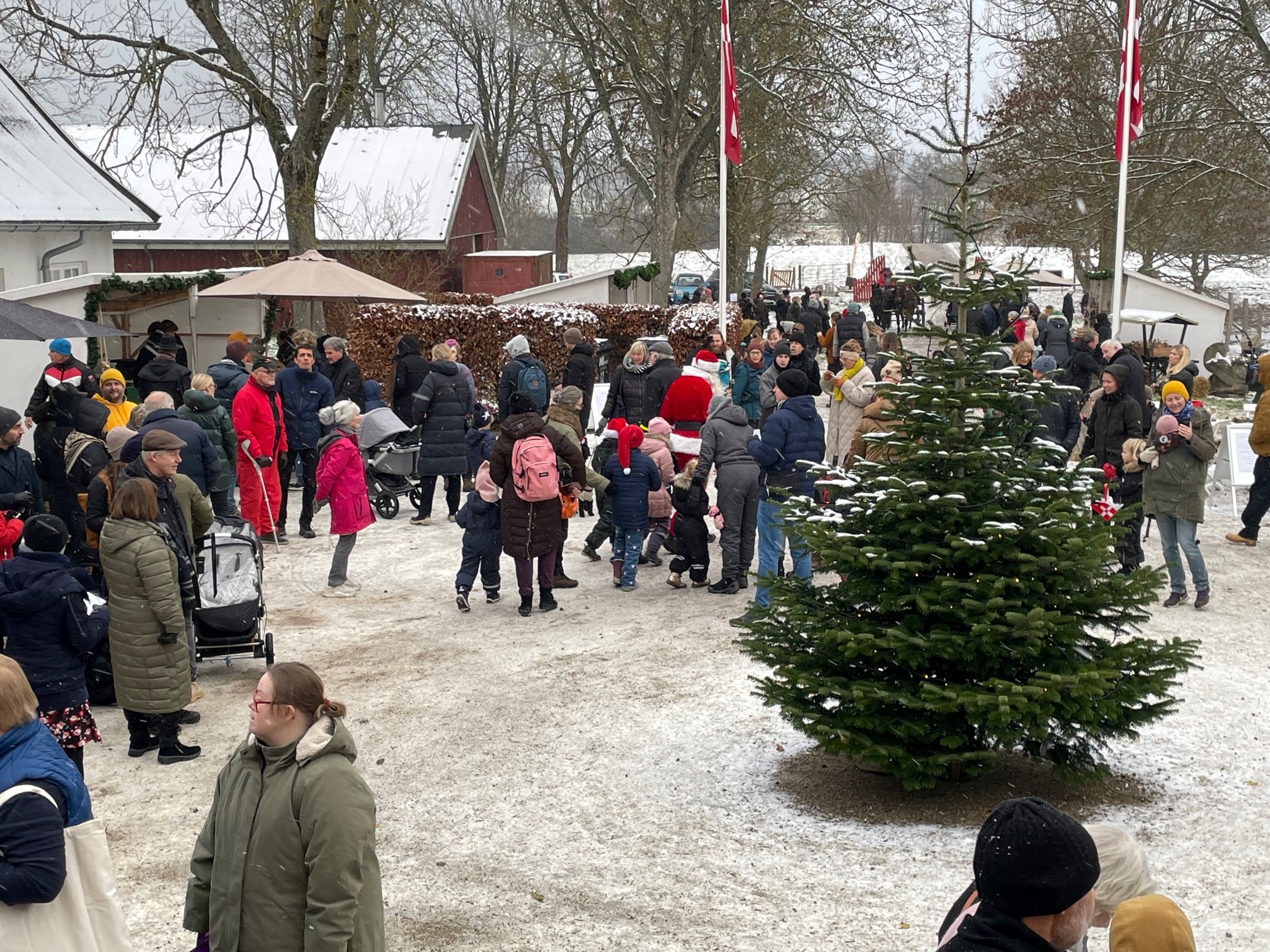 Vasketøjet vaskes med sæbespåner